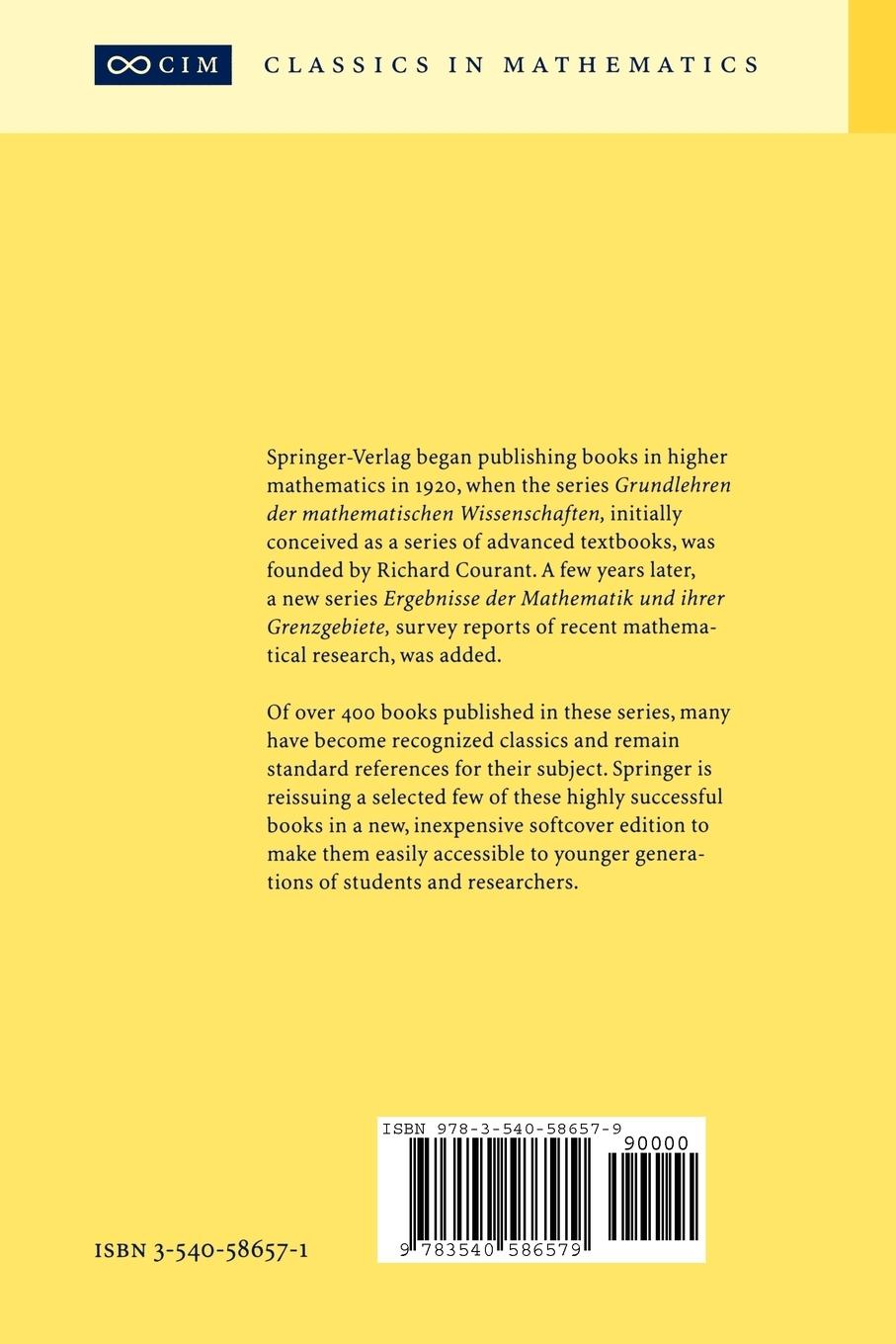 Rückseitencover Algebraic Geometry I