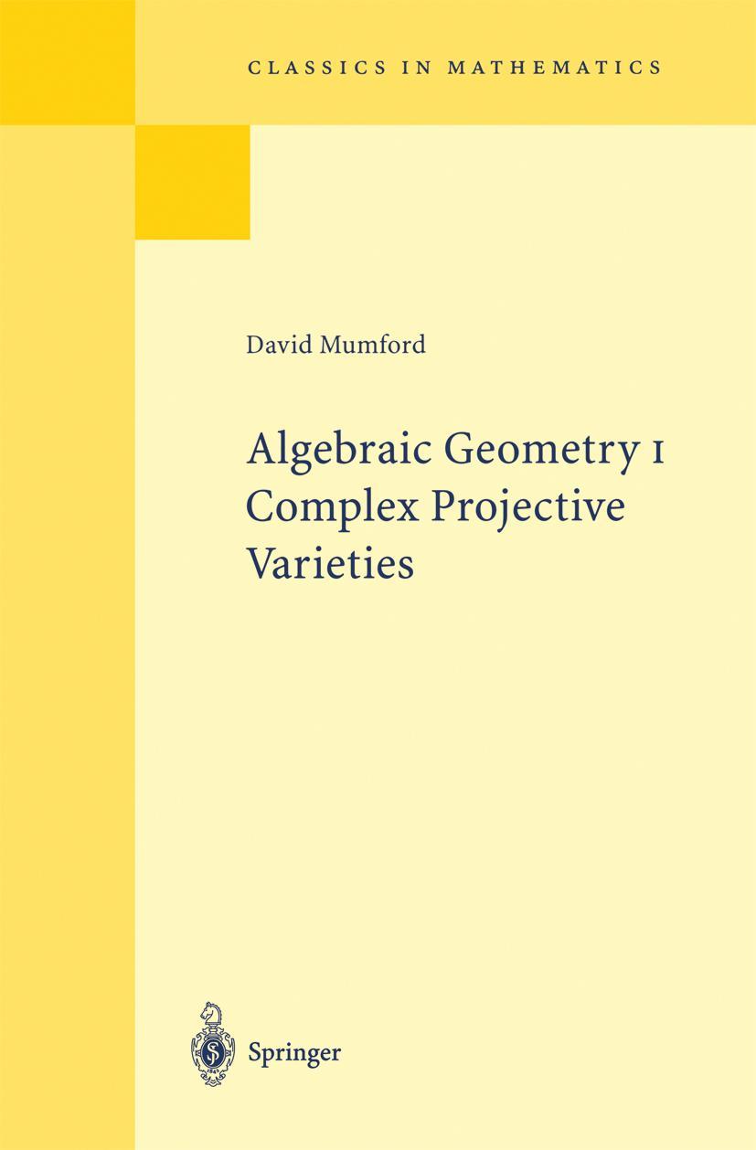 Vorderes Coverbild Algebraic Geometry I