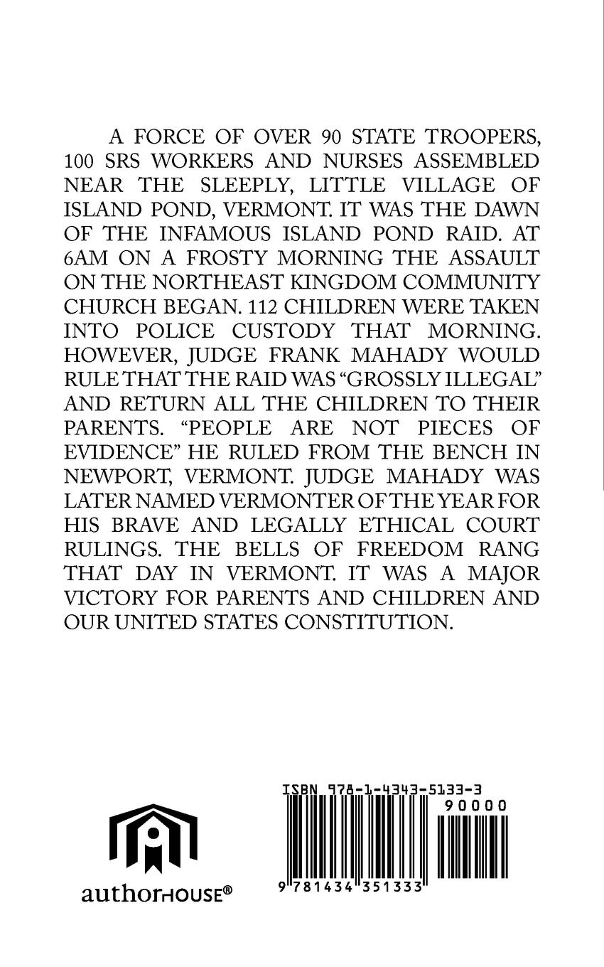 Rückseitencover The Island Pond Raid, the Inside Story