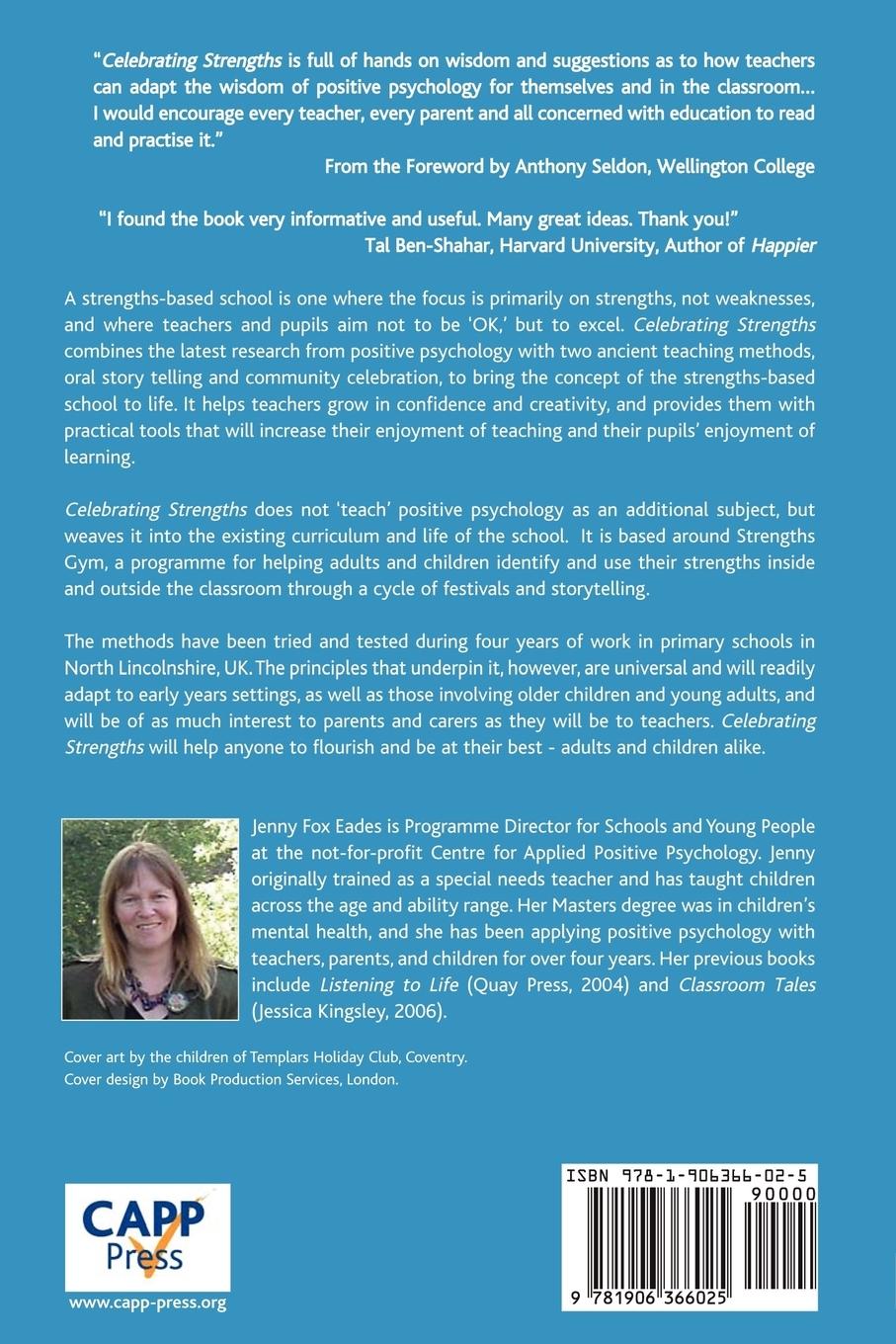 Rückseitencover Celebrating Strengths