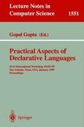 Vorderes Coverbild Practical Aspects of Declarative Languages