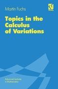 Vorderes Coverbild Topics in the Calculus of Variations