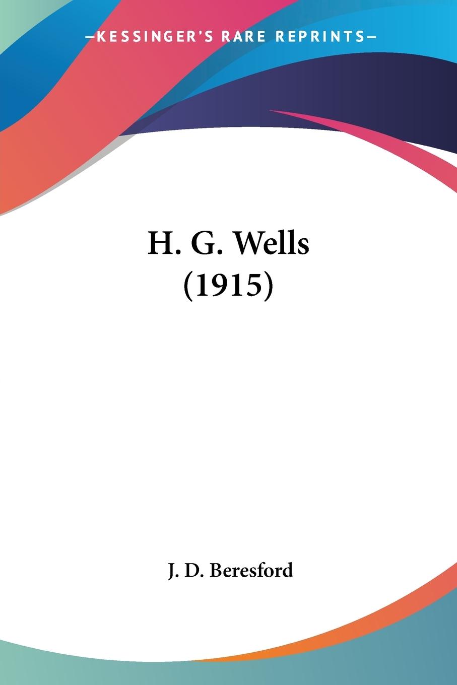 Vorderes Coverbild H. G. Wells (1915)