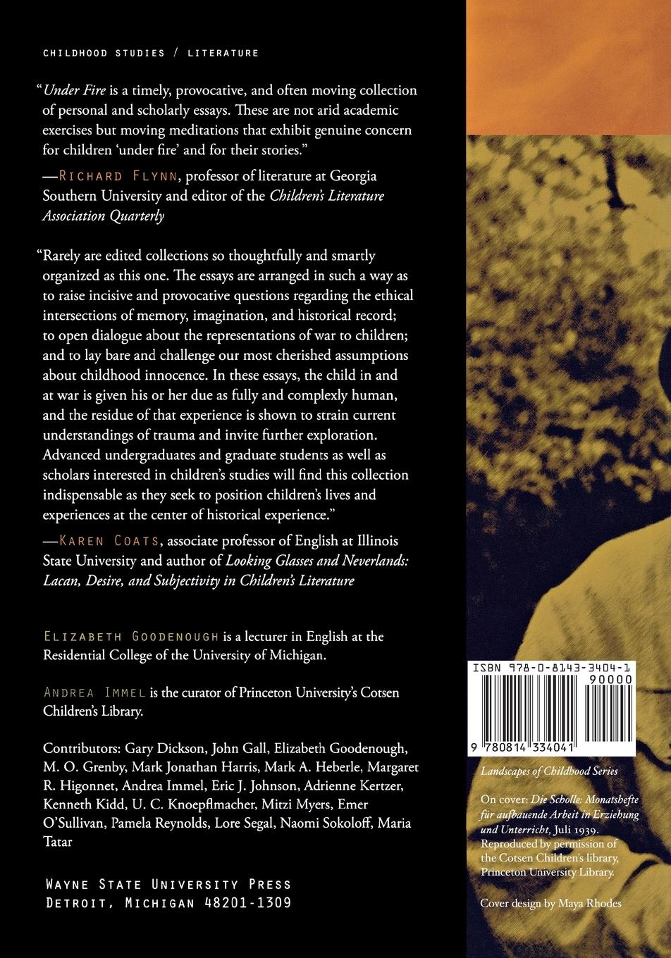 Rückseitencover Under Fire