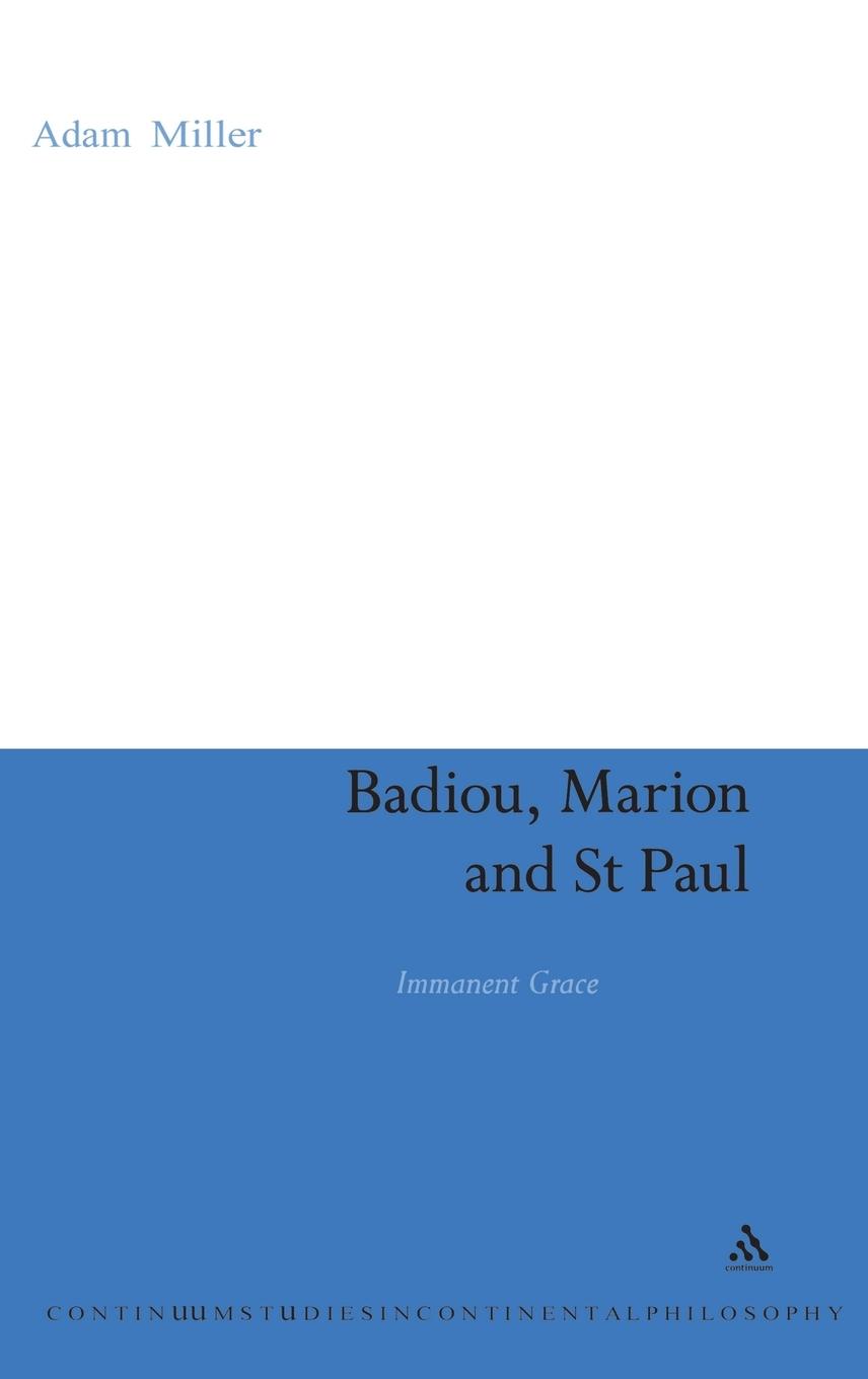 Vorderes Coverbild Badiou, Marion and St Paul
