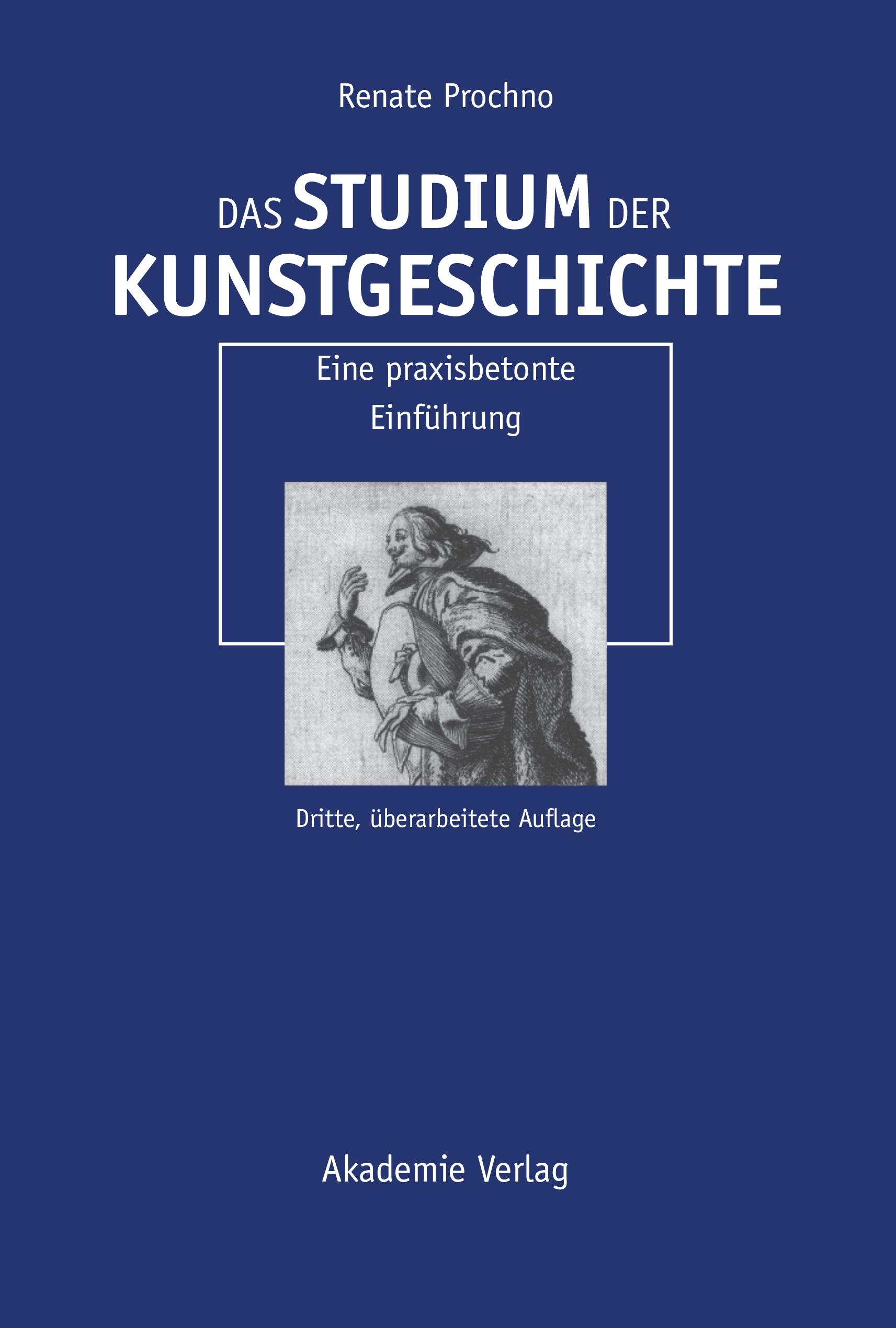Vorderes Coverbild Das Studium der Kunstgeschichte