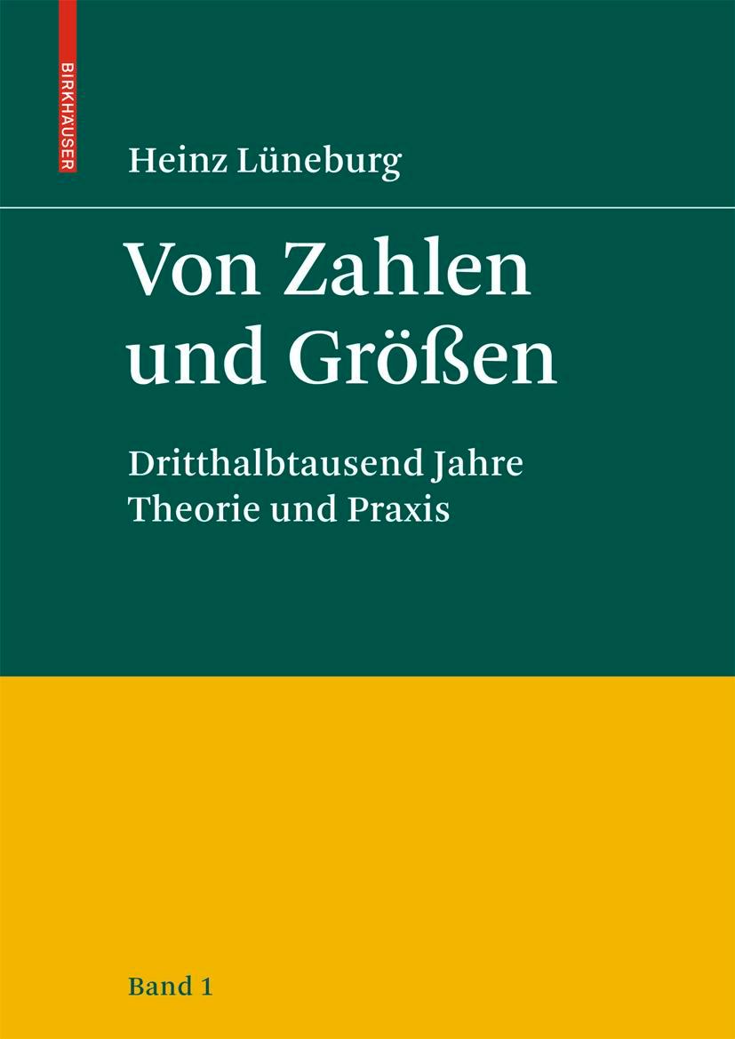 Vorderes Coverbild Von Zahlen und Größen
