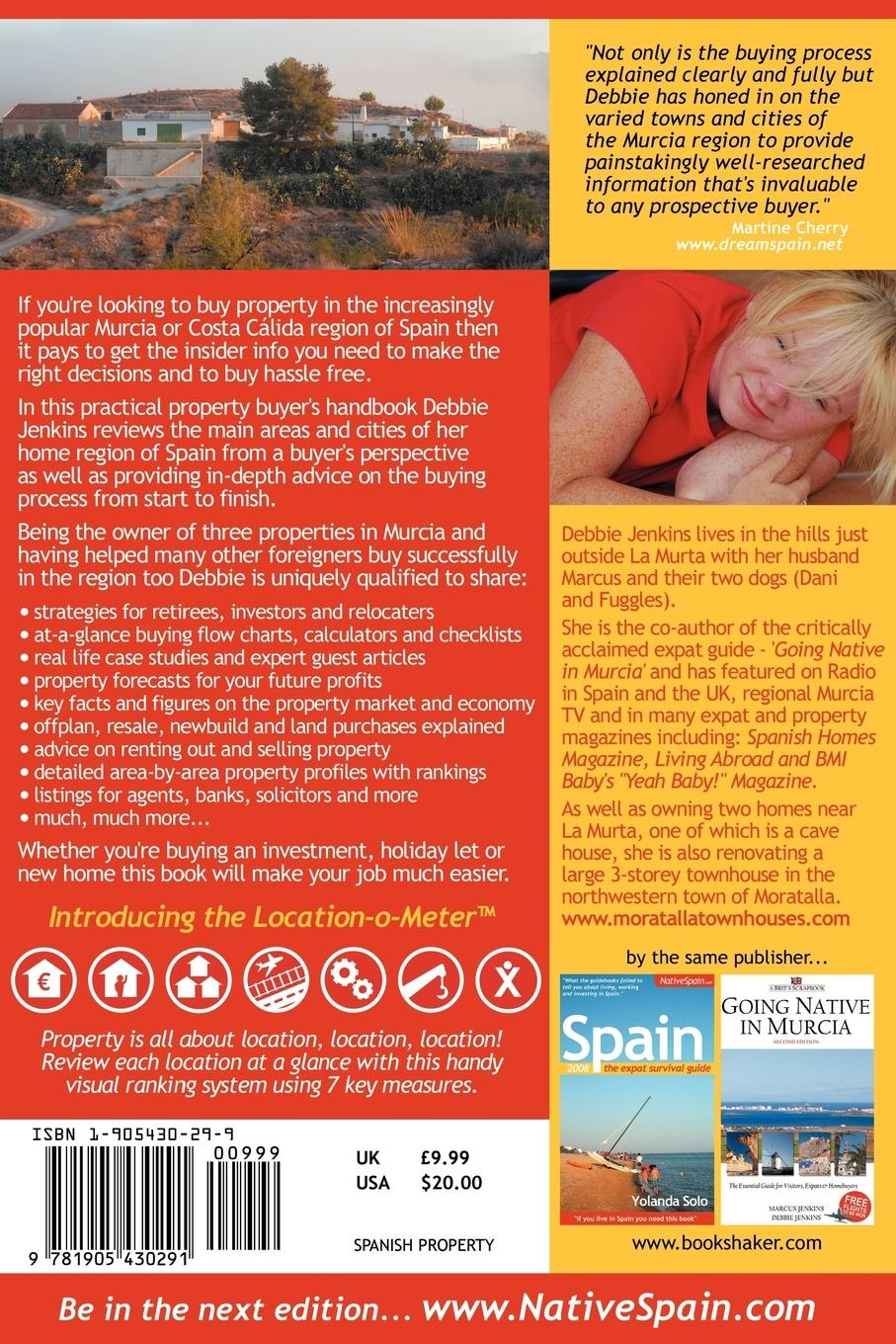 Rückseitencover Buying Property in Murcia