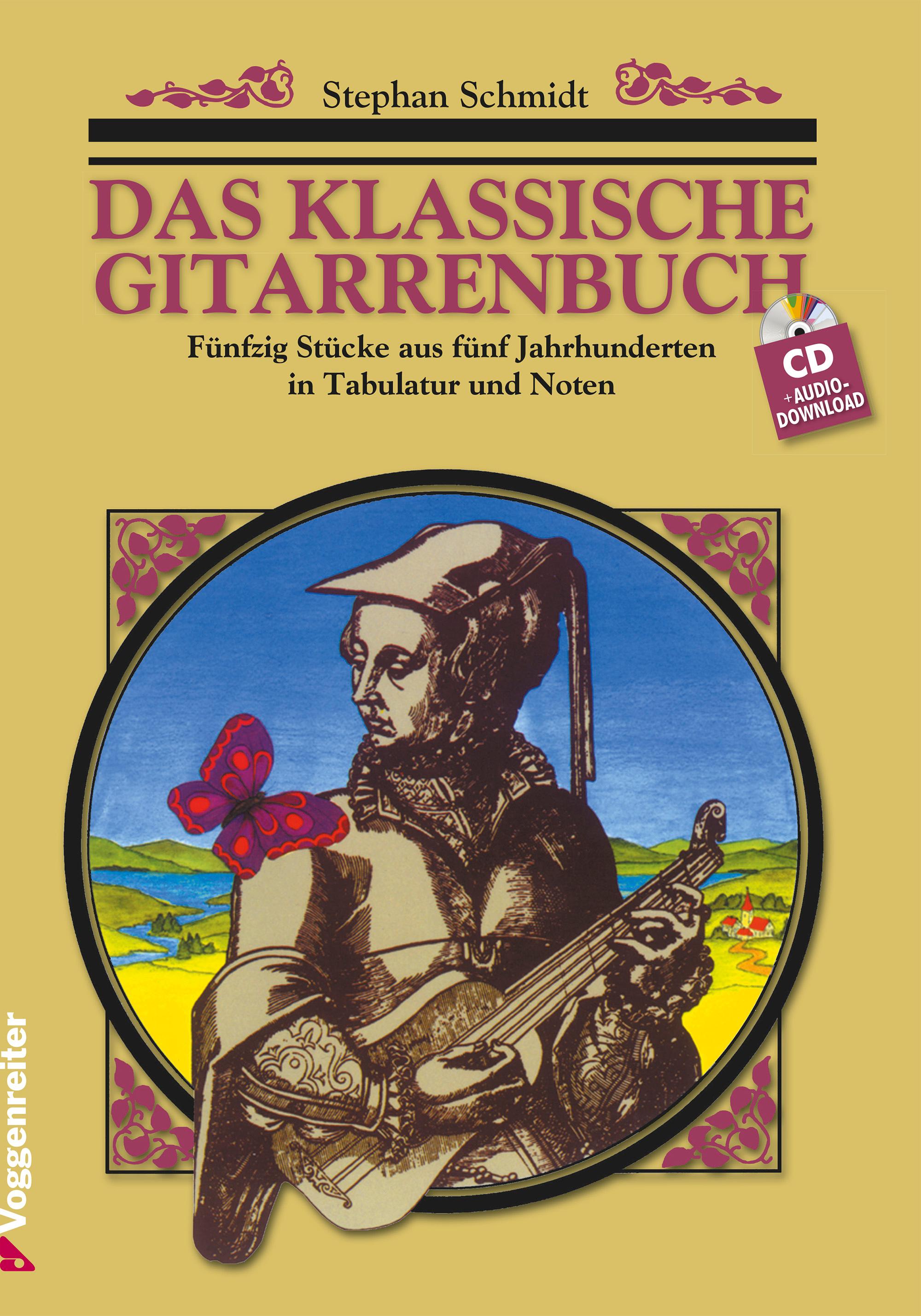 Vorderes Coverbild Das klassische Gitarrenbuch. Inkl. CD