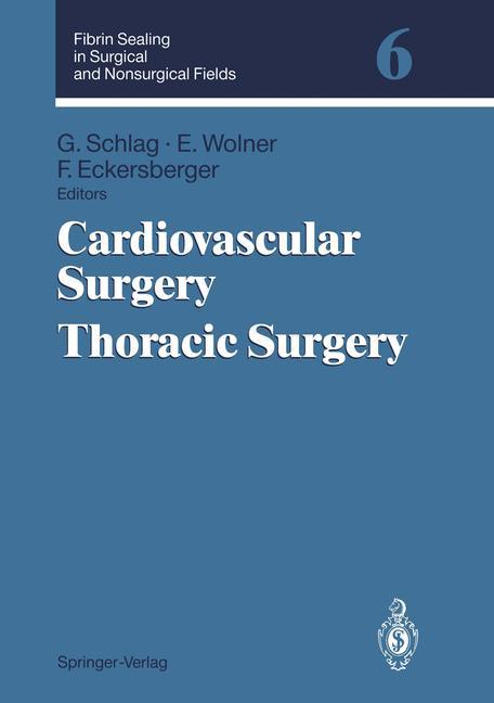 Vorderes Coverbild Fibrin Sealing in Surgical and Nonsurgical Fields