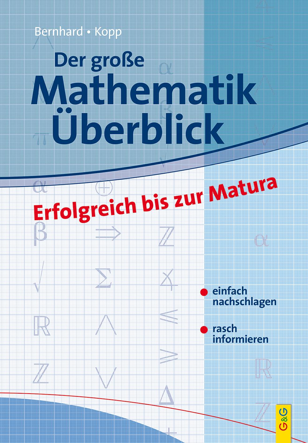 Vorderes Coverbild Der grosse Mathematik-Überblick