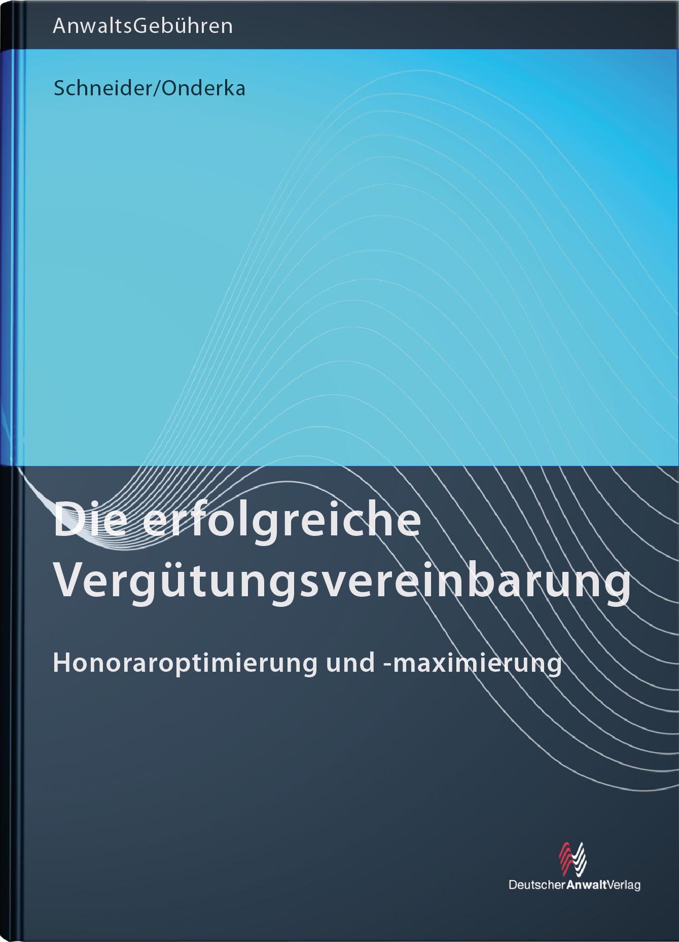 Vorderes Coverbild Die erfolgreiche Vergütungsvereinbarung
