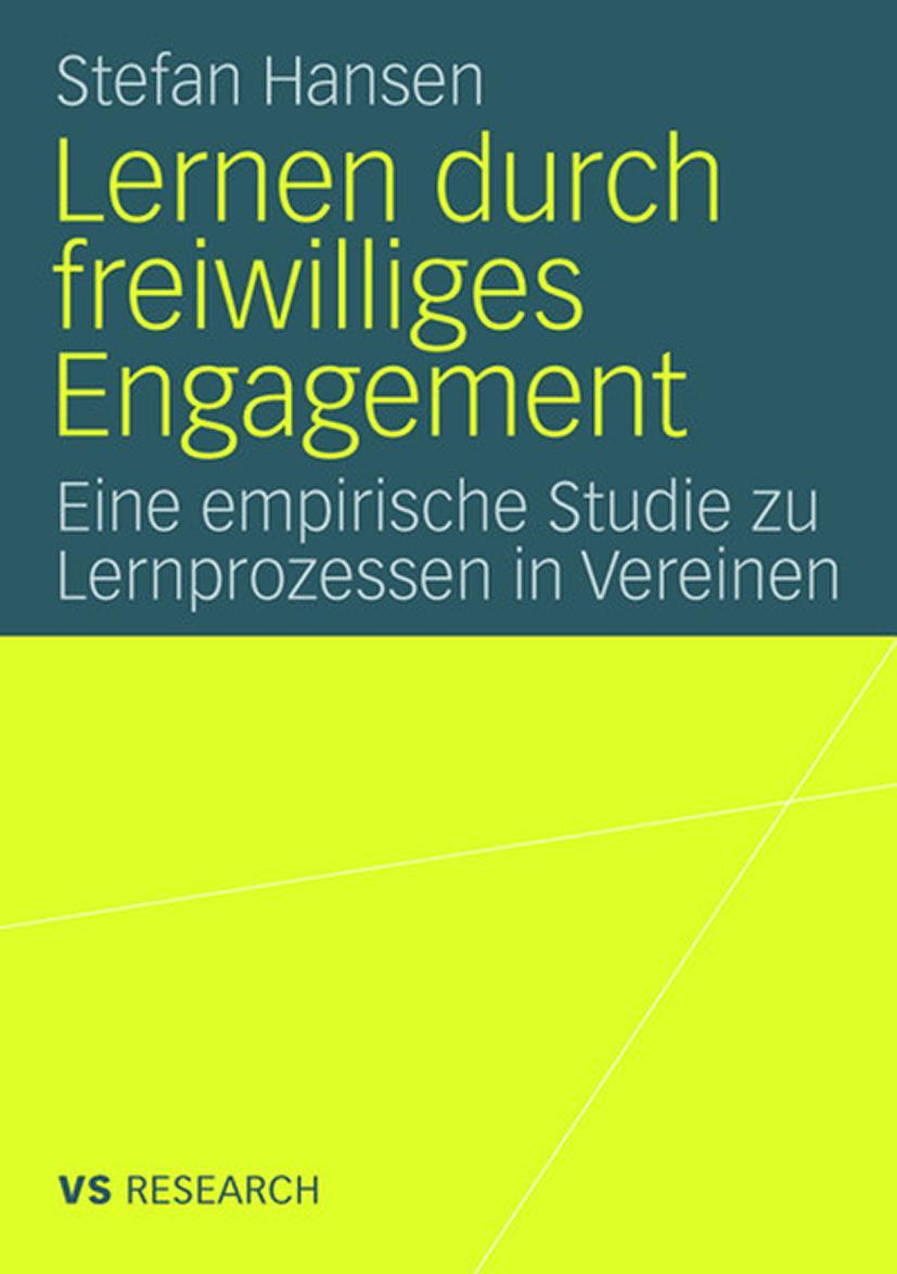 Vorderes Coverbild Lernen durch freiwilliges Engagement