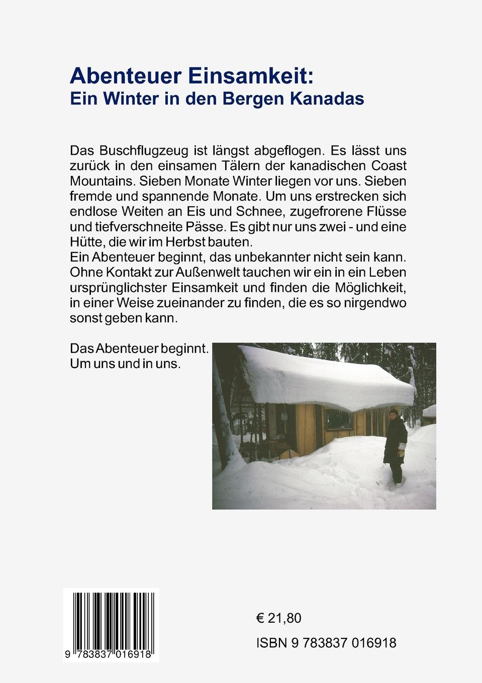 Rückseitencover Sieben Monate Weiße Einsamkeit