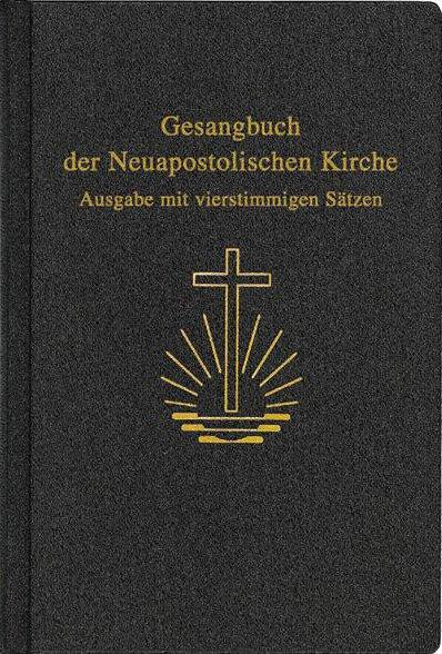 Vorderes Coverbild Gesangbuch der Neuapostolischen Kirche