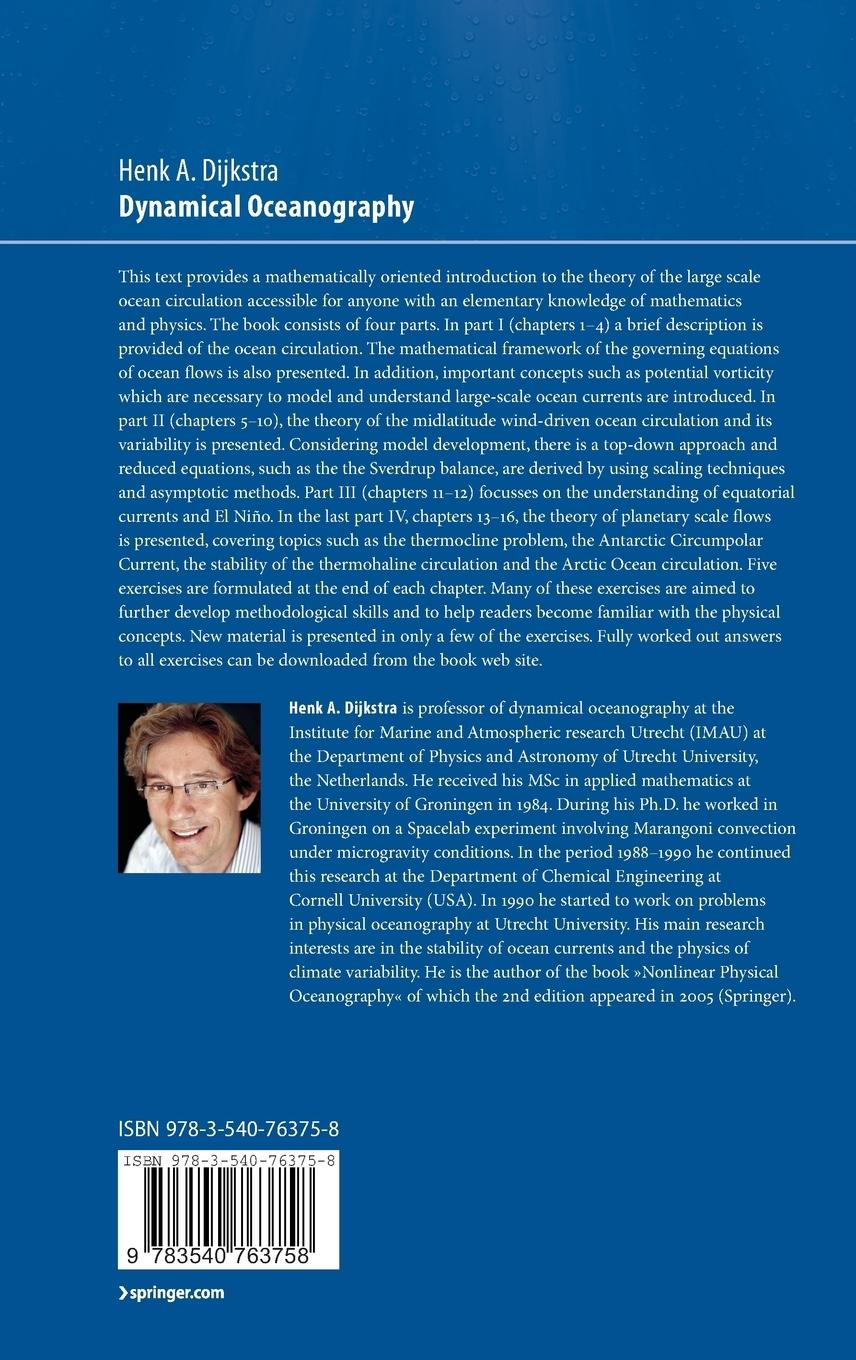 Rückseitencover Dynamical Oceanography