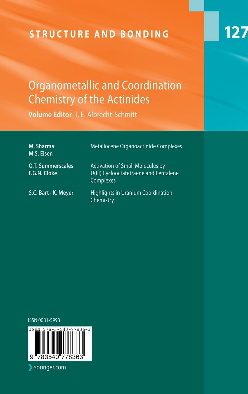 Rückseitencover Organometallic and Coordination Chemistry of the Actinides