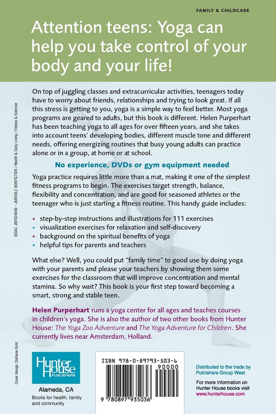 Rückseitencover Yoga Exercises for Teens