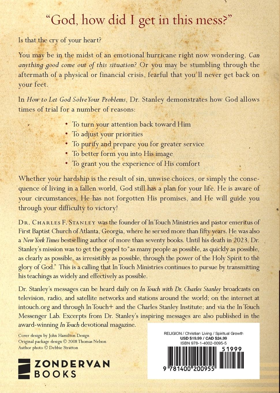 Rückseitencover The How to Let God Solve Your Problems