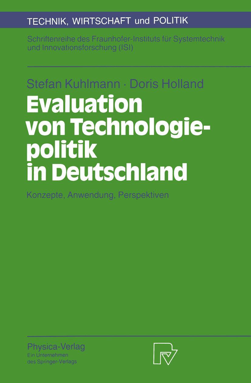 Vorderes Coverbild Evaluation von Technologiepolitik in Deutschland