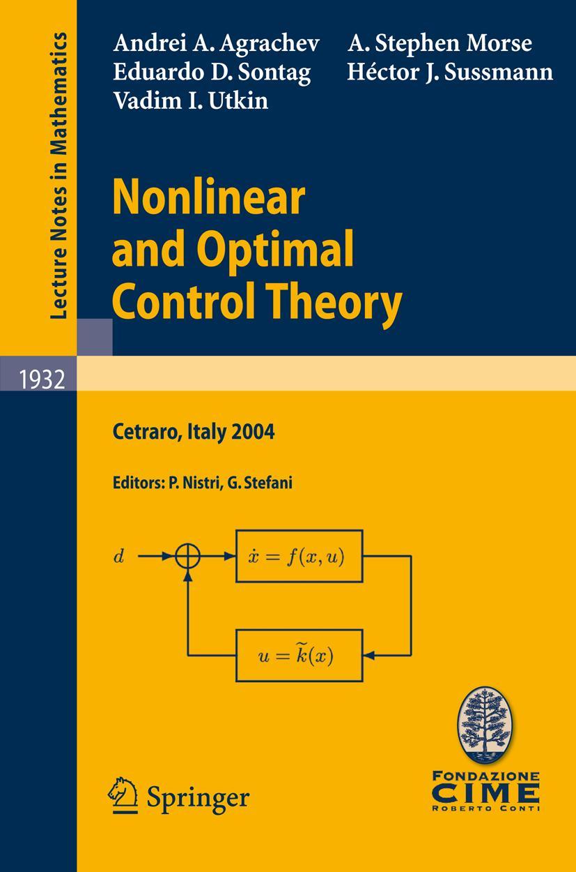 Vorderes Coverbild Nonlinear and Optimal Control Theory