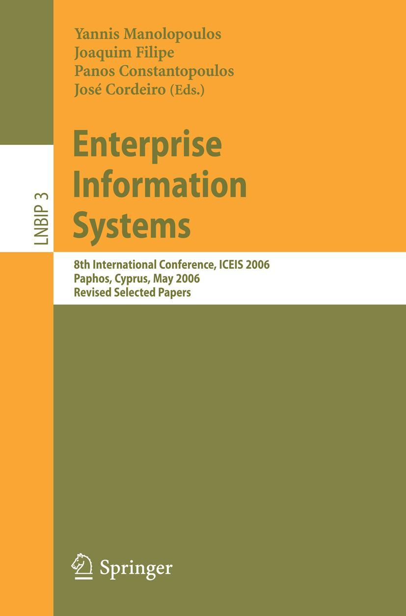 Vorderes Coverbild Enterprise Information Systems