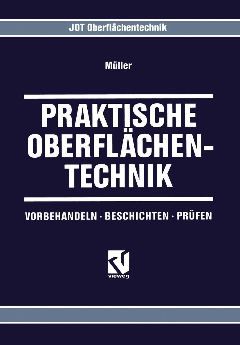 Vorderes Coverbild Praktische Oberflächentechnik