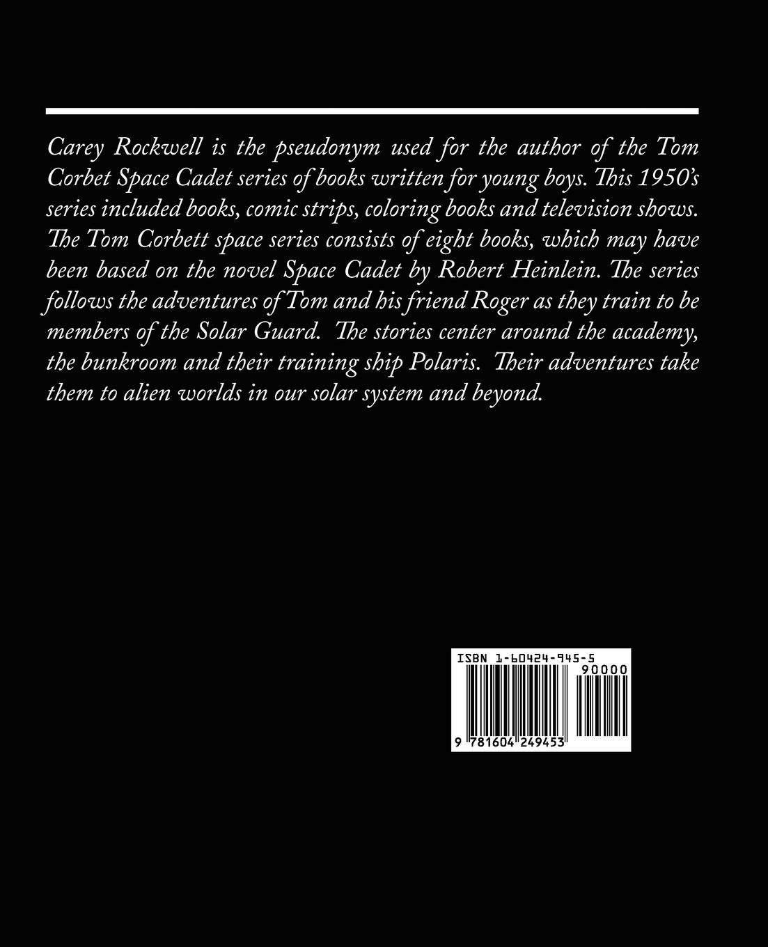 Rückseitencover On the Trail of the Space Pirates (A Tom Corbett Space Cadet Adventure)
