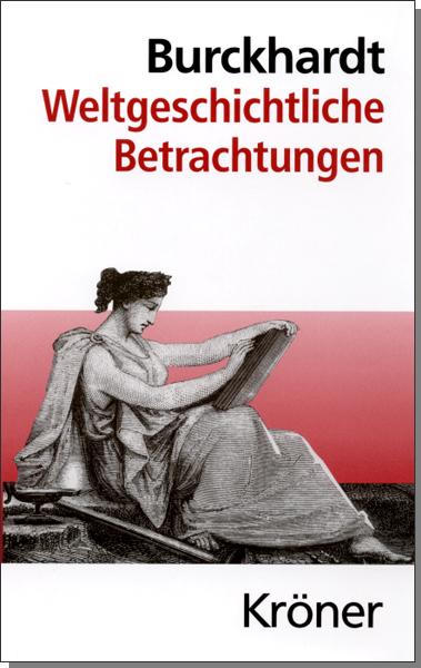 Vorderes Coverbild Weltgeschichtliche Betrachtungen