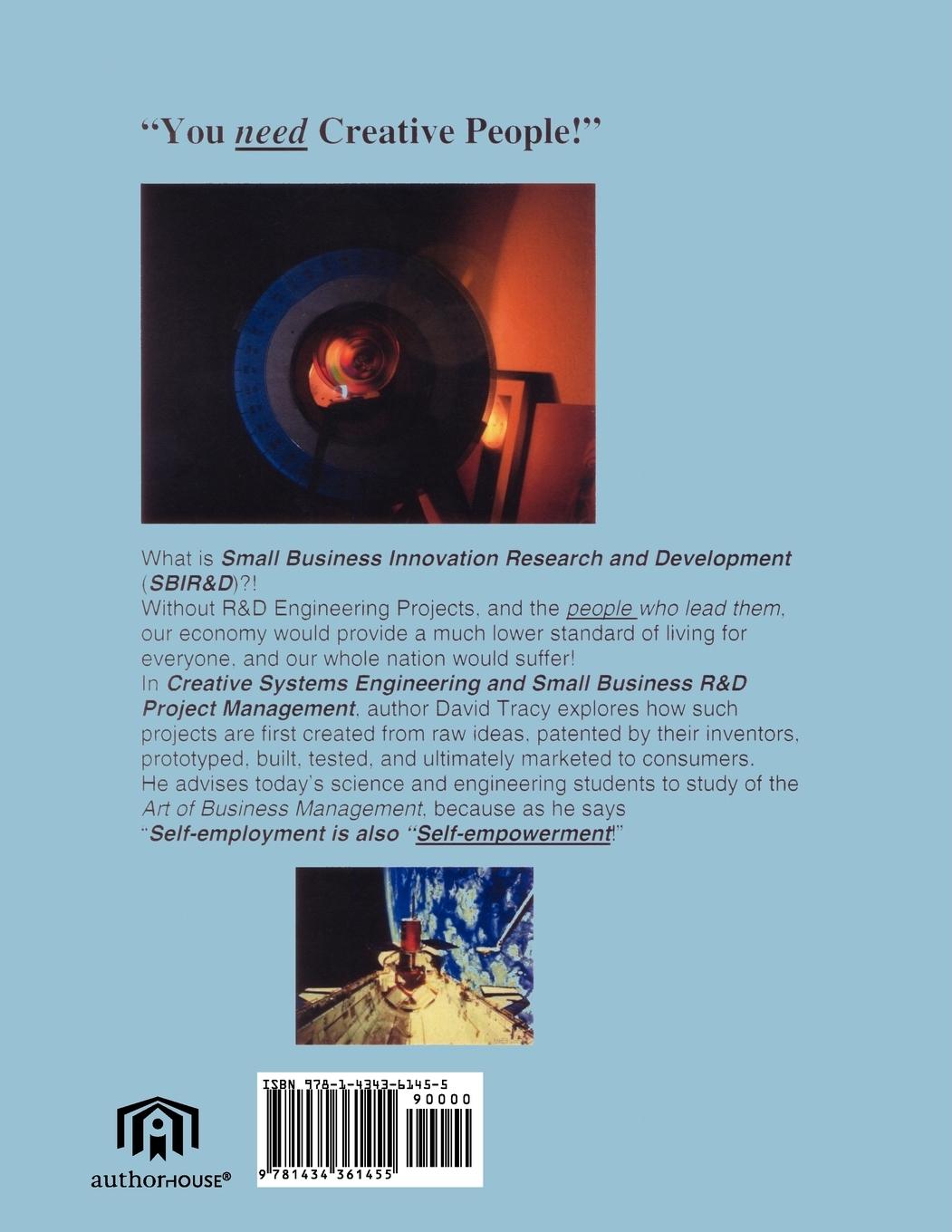 Rückseitencover Creative Systems Engineering and Small Business R&d Project Management