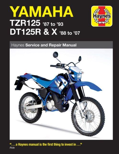 Vorderes Coverbild Yamaha TZR125 (87 - 93) & DT125R/X (88 - 07) Haynes Repair Manual