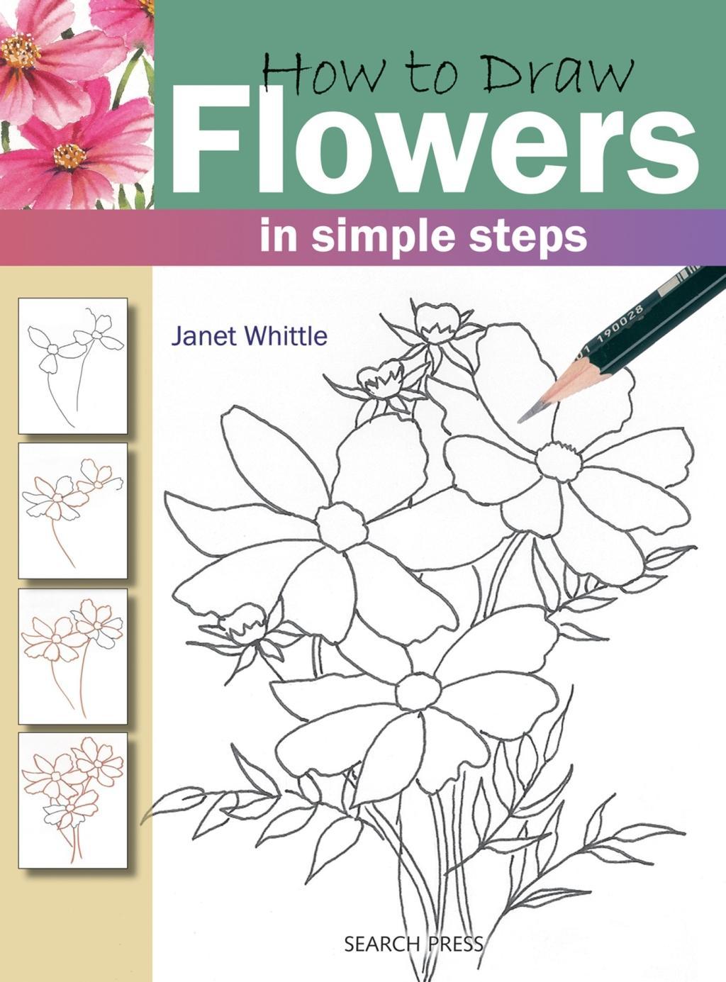Vorderes Coverbild How to Draw Flowers in Simple Steps