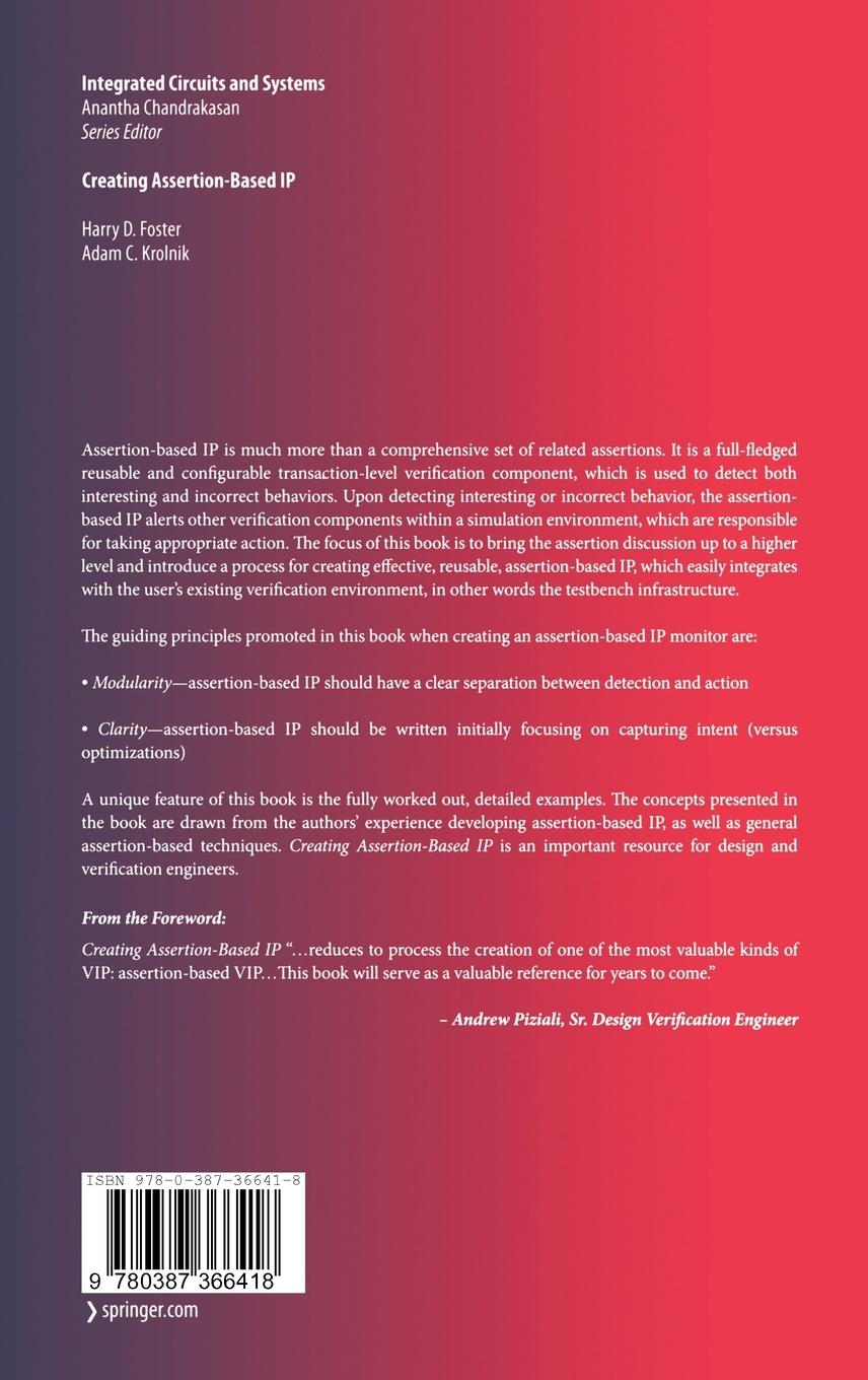 Rückseitencover Creating Assertion-Based IP