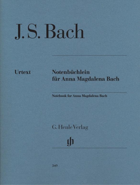 Vorderes Coverbild Notenbüchlein für Anna Magdalena Bach 1725