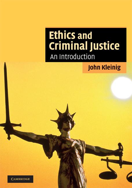 Vorderes Coverbild Ethics and Criminal Justice