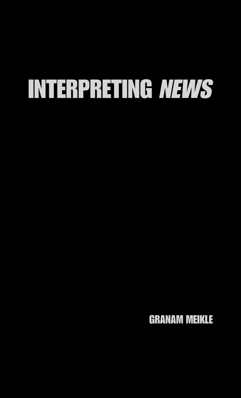 Vorderes Coverbild Interpreting News