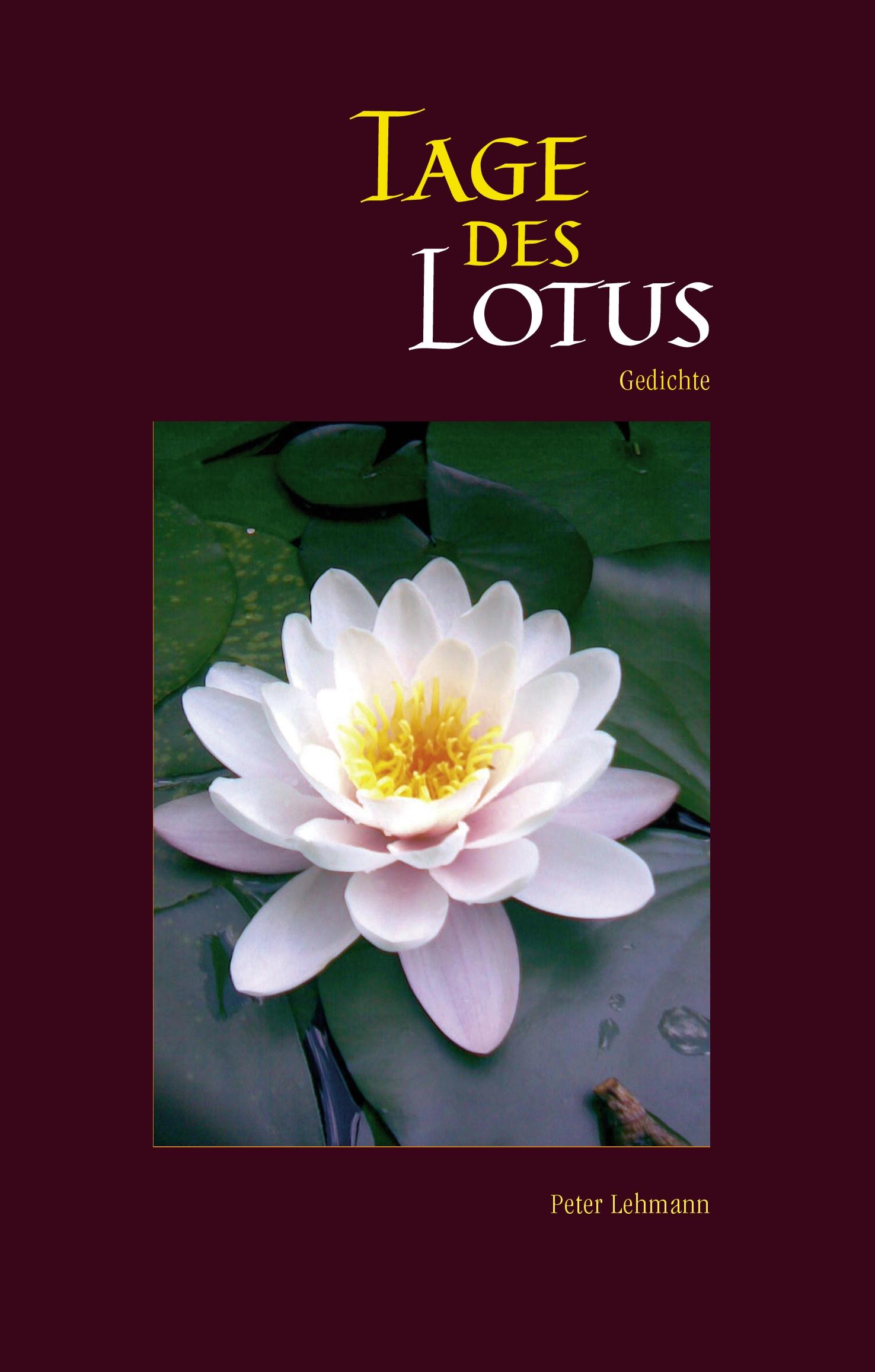 Vorderes Coverbild Tage des Lotus