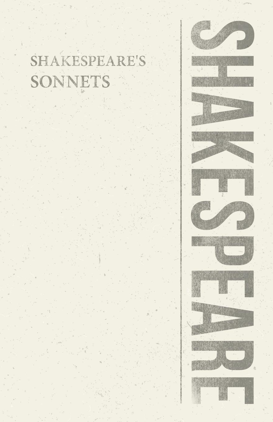 Vorderes Coverbild Shakespeare's Sonnets