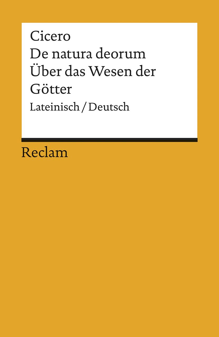 Vorderes Coverbild De natura deorum / Über das Wesen der Götter