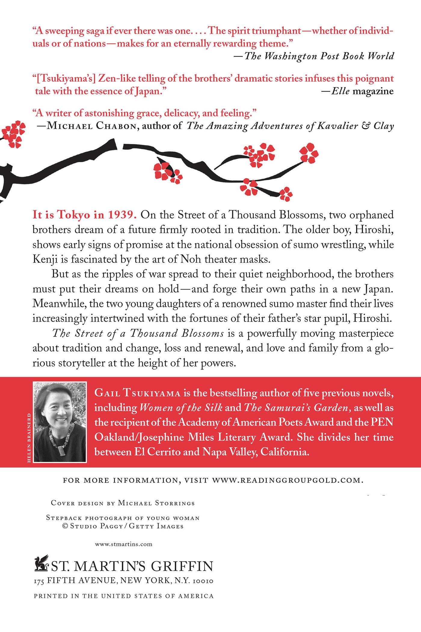 Rückseitencover Street of a Thousand Blossoms