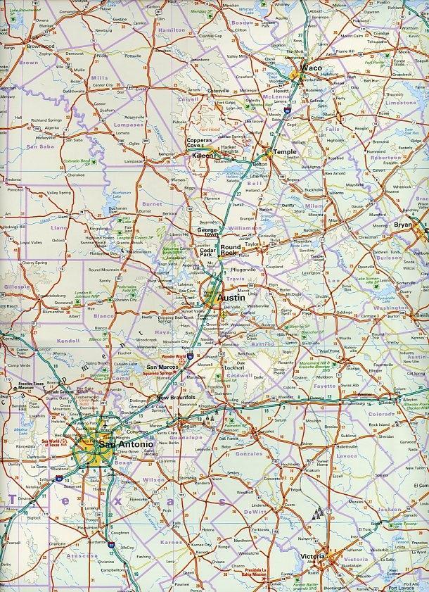 Beispielinhalt (Bild) World Mapping Project USA 08 Süd 1 : 1 250 000