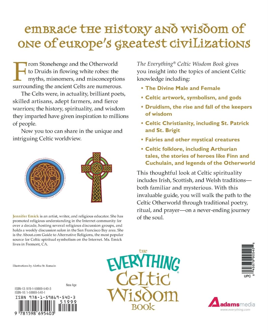Rückseitencover The Everything Celtic Wisdom Book