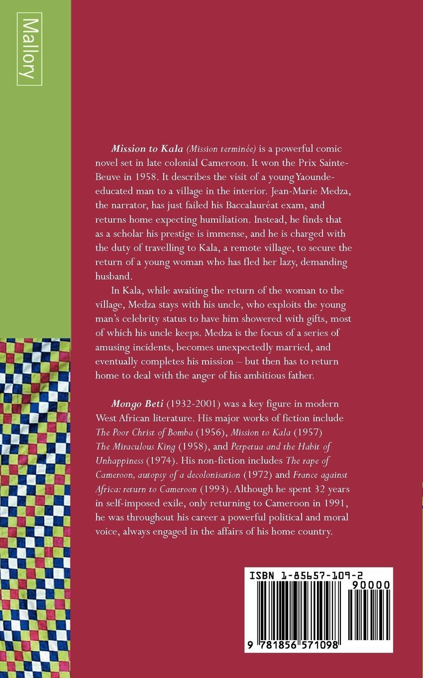 Rückseitencover Mission to Kala