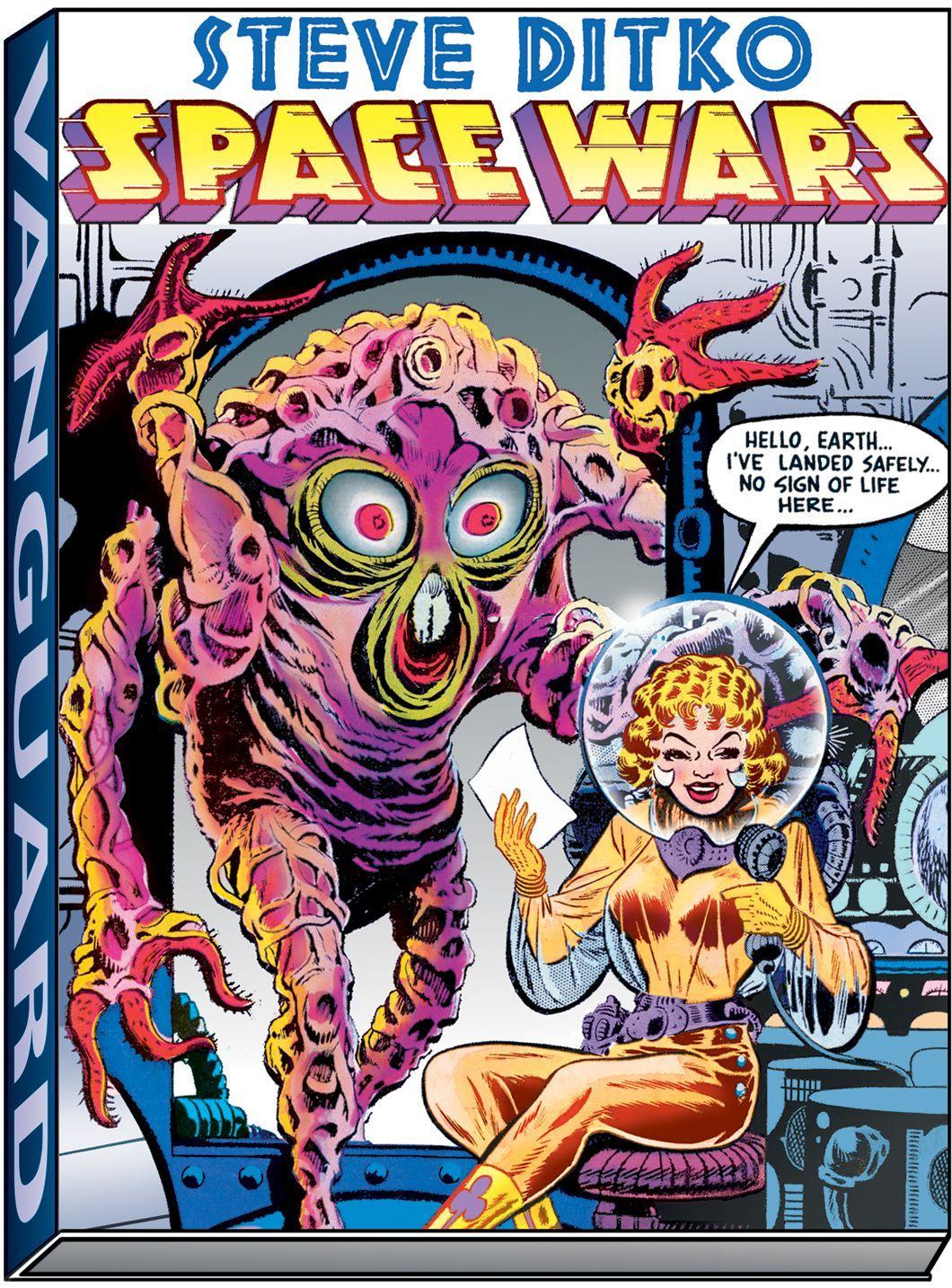 Vorderes Coverbild Steve Ditko Space Wars