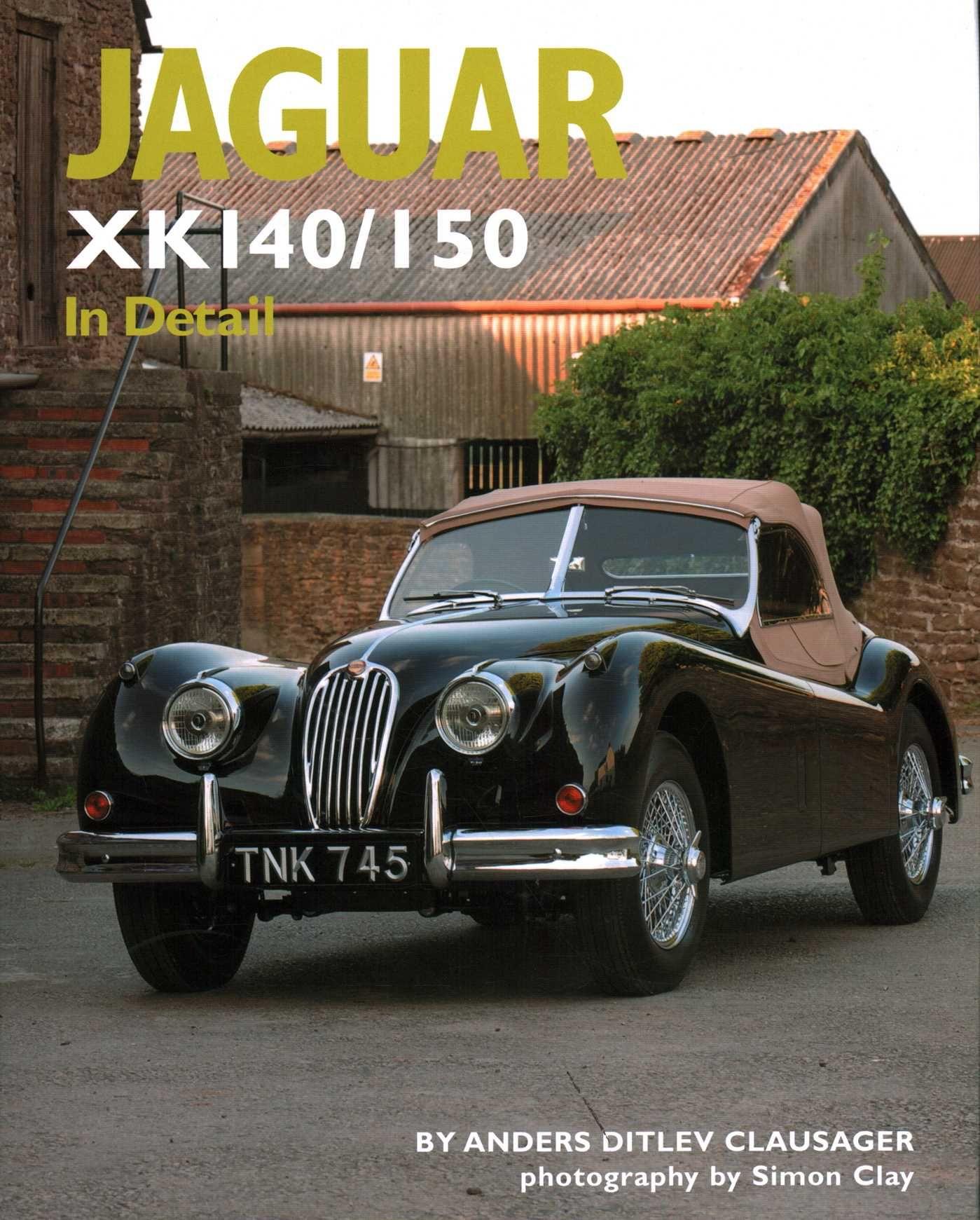 Vorderes Coverbild Jaguar XK140/150 in Detail