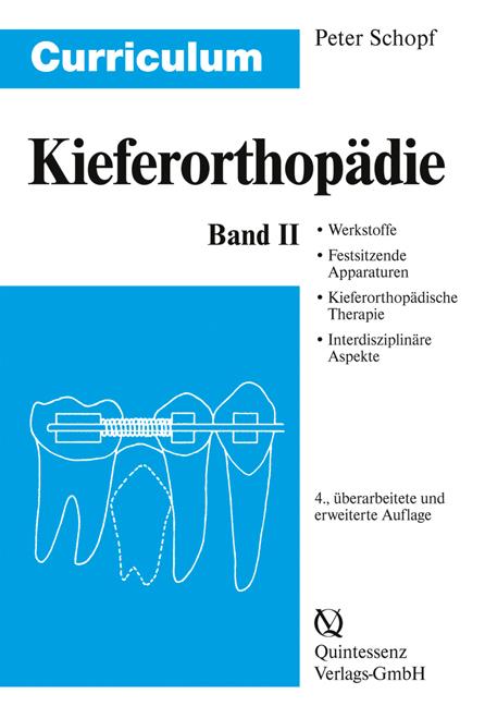 Vorderes Coverbild Curriculum Kieferorthopädie 2