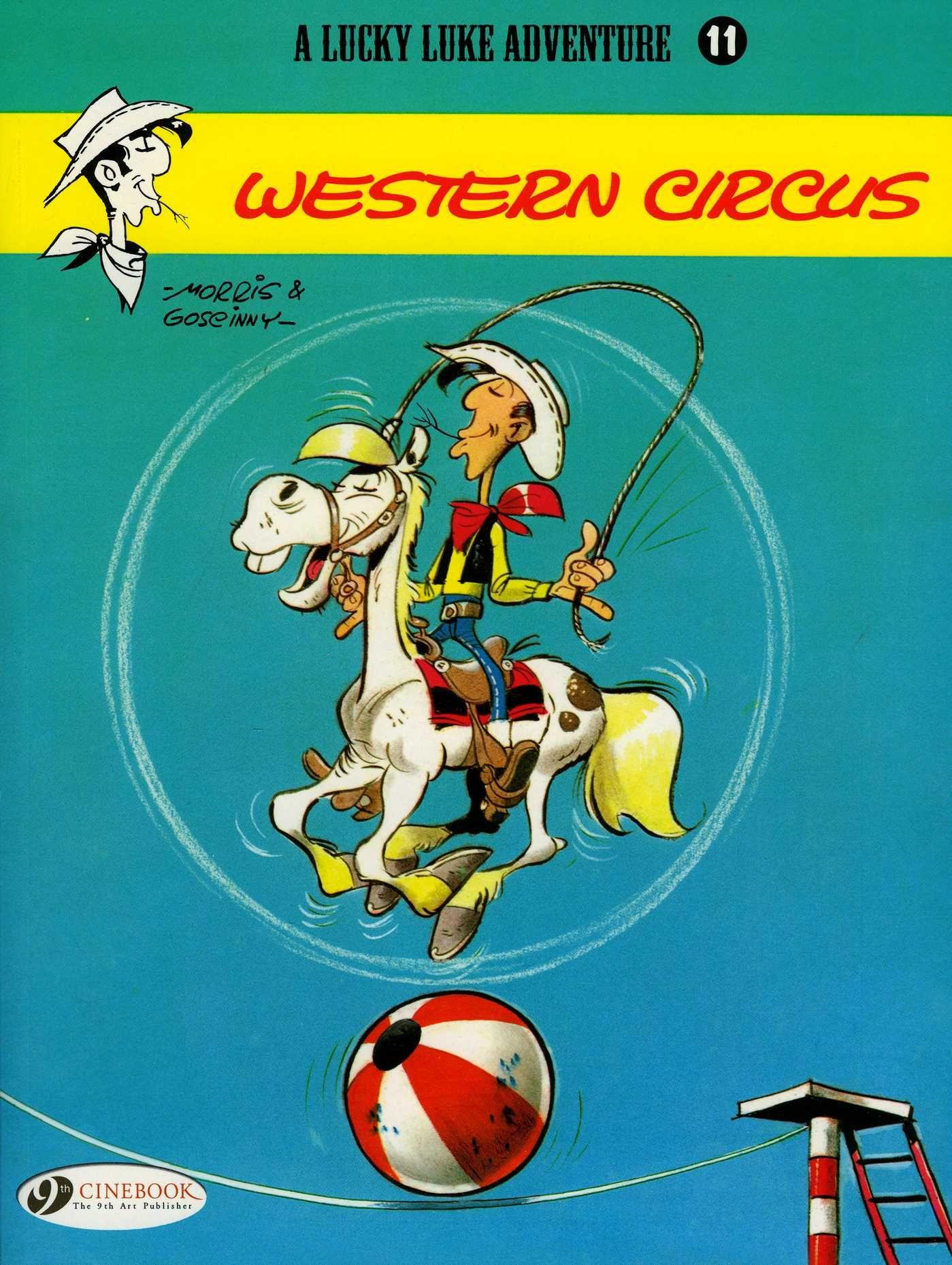 Vorderes Coverbild Lucky Luke 11 - Western Circus