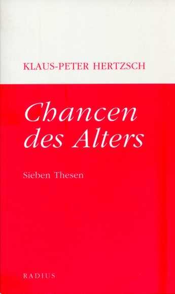 Vorderes Coverbild Chancen des Alters