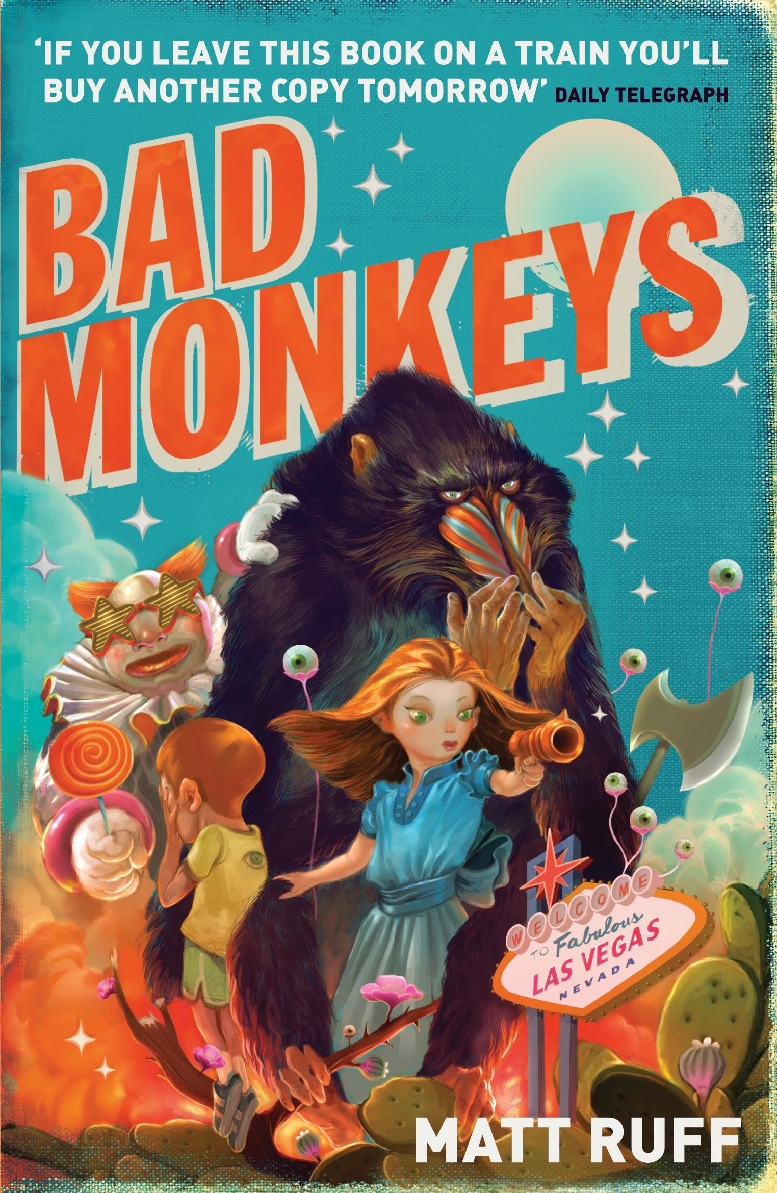 Vorderes Coverbild Bad Monkeys