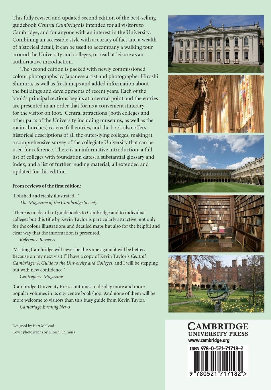 Rückseitencover Central Cambridge